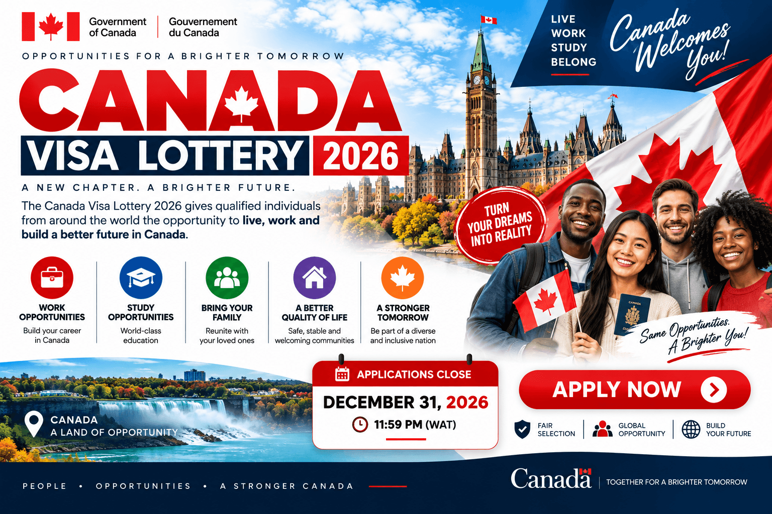 Canada visa and immigration pathways